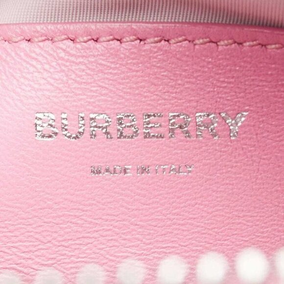 Burberry Primrose Pink Quilted Lambskin Leather Lola Mini Camera Bag - Picture 9 of 12